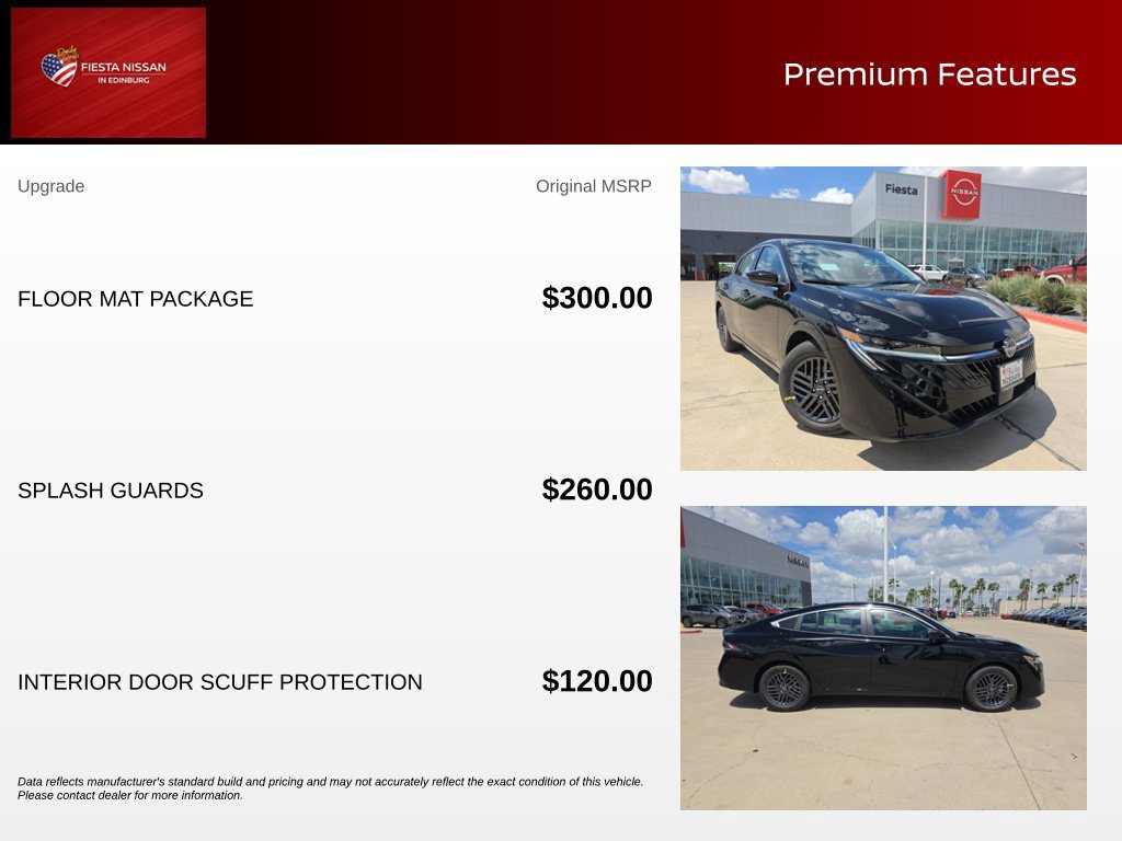 New 2027 Nissan Sentra SV w/ Floor Mat Package FWD image 3