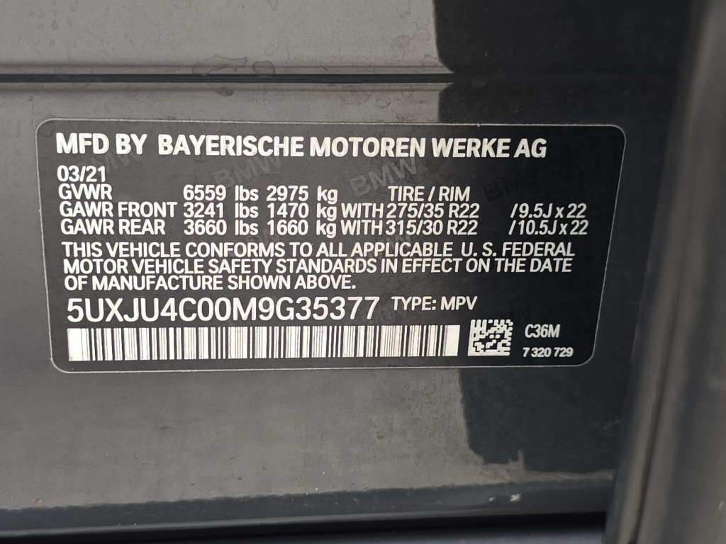 Used 2021 BMW X5 M50i AWD/4WD image 34