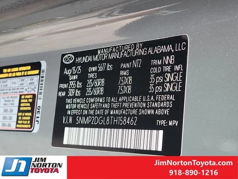 Used 2026 Hyundai Santa Fe SEL AWD/4WD image 33