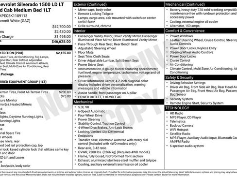 Used 2019 Chevrolet Silverado 1500 LT w/ All Star Edition AWD/4WD image 33