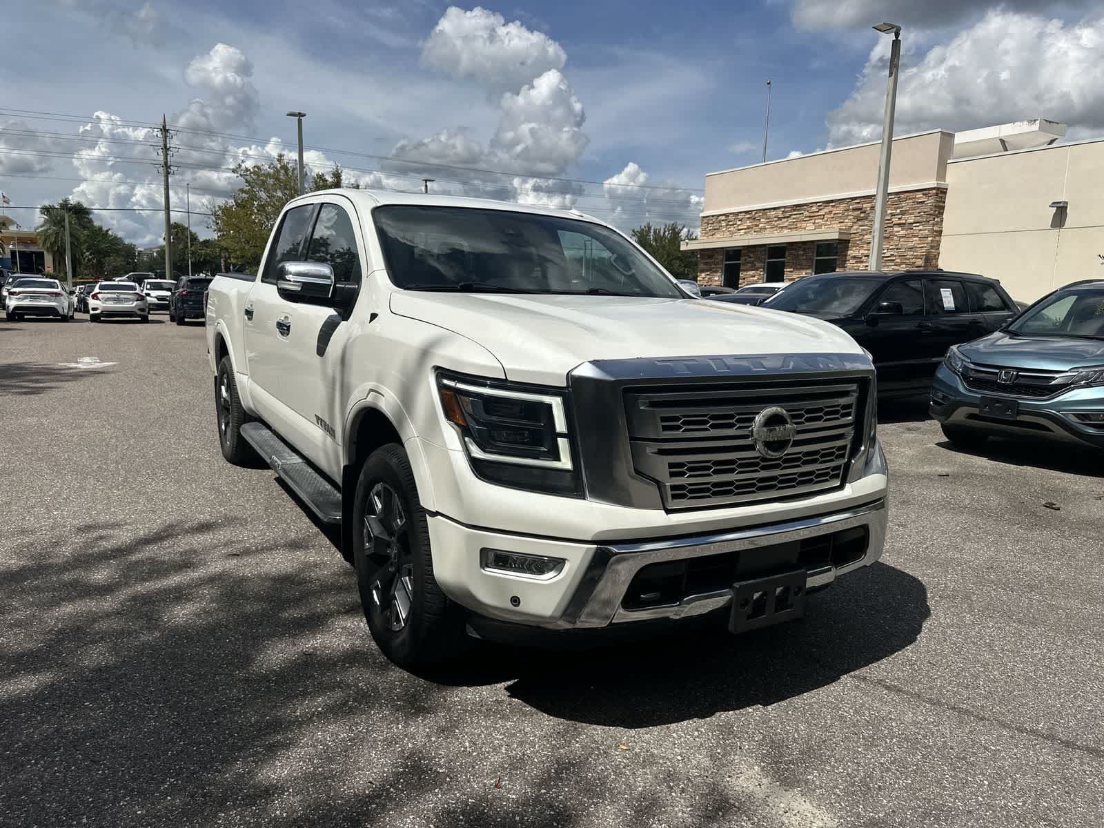 Used 2021 Nissan Titan Platinum Reserve w/ Moonroof Package AWD/4WD image 8