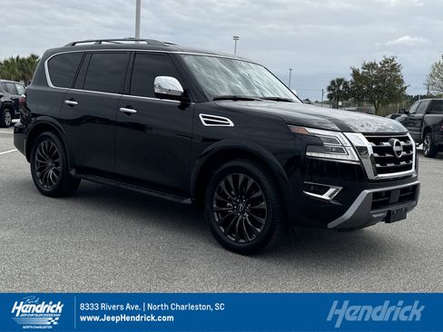 Used 2024 Nissan Armada Platinum w/ Cargo Package image 1