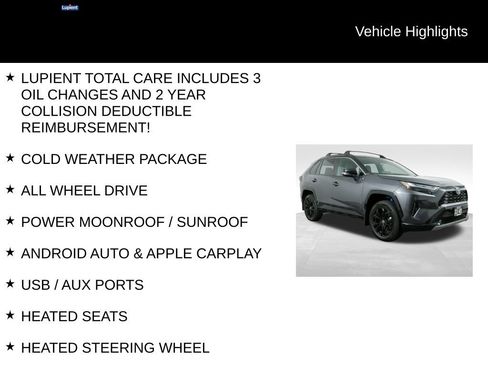Used 2024 Toyota RAV4 XSE w/ Weather Package AWD/4WD image 7
