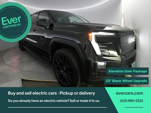 Used 2026 GMC Sierra EV Elevation w/ LPO, Elevation Dark Package AWD/4WD image 1