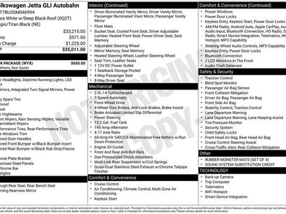 Used 2025 Volkswagen Jetta GLI Autobahn w/ GLI Black Package