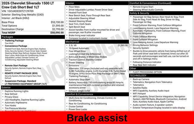 Used 2026 Chevrolet Silverado 1500 LT AWD/4WD image 60