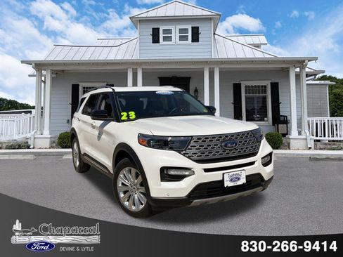 Certified 2023 Ford Explorer Limited w/ Limited Technology Package RWD image 1