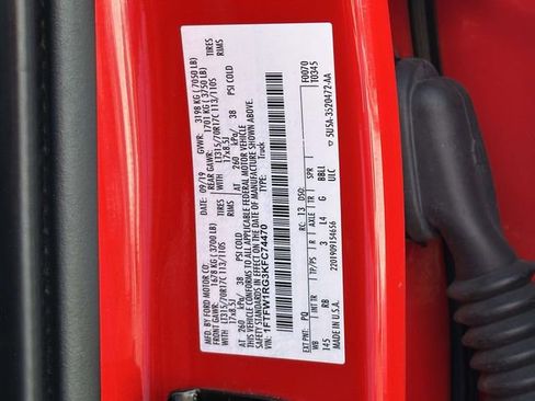 Used 2019 Ford F150 Raptor w/ Equipment Group 802A Luxury image 12