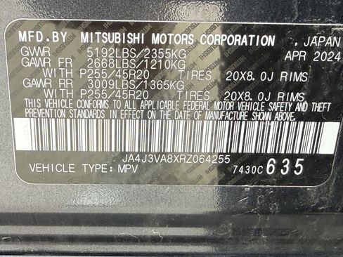 Used 2024 Mitsubishi Outlander SE FWD image 35