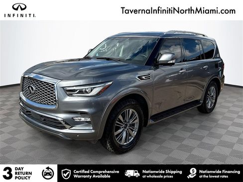 Used 2021 INFINITI QX80 Luxe image 1