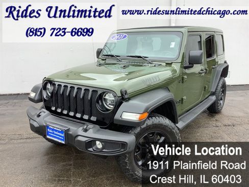 Used 2021 Jeep Wrangler Willys image 4