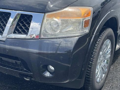Used 2015 Nissan Armada Platinum w/ 2nd Row Captain Seat Package AWD/4WD image 9