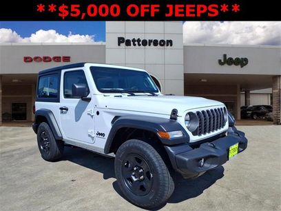 New 2025 Jeep Wrangler Sport