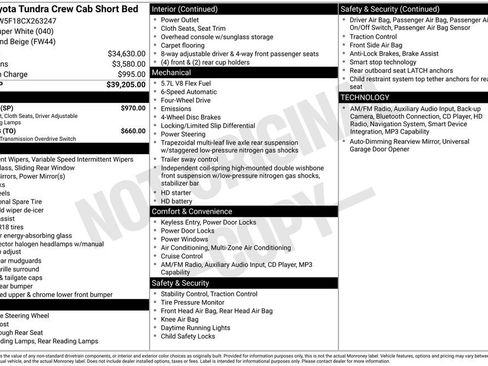Used 2012 Toyota Tundra 4x4 CrewMax w/ SR5 Pkg image 42