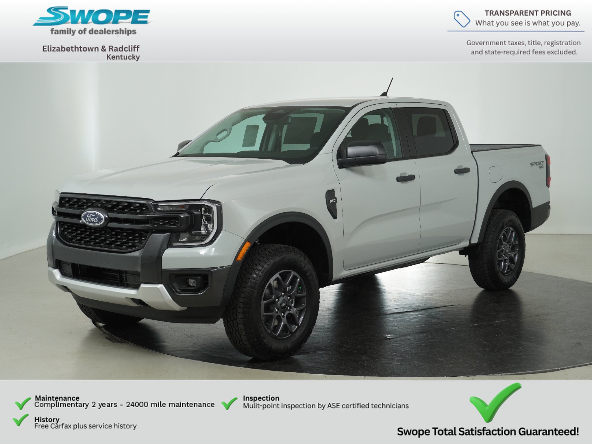 New 2026 Ford Ranger XLT w/ Equipment Group 301A High AWD/4WD image 7