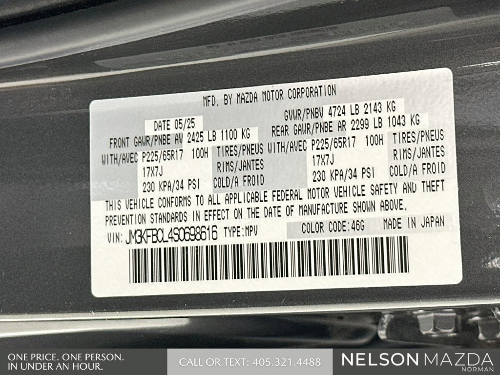 Certified 2025 MAZDA CX-5 AWD 2.5 S w/ Preferred Package image 33