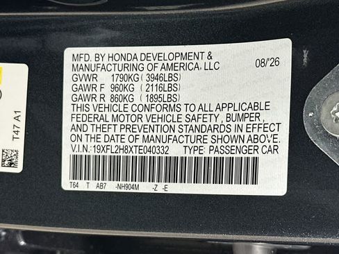 New 2026 Honda Civic Sport image 22