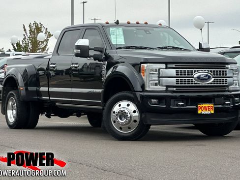 Used 2019 Ford F450 Platinum w/ Platinum Ultimate Package AWD/4WD image 1