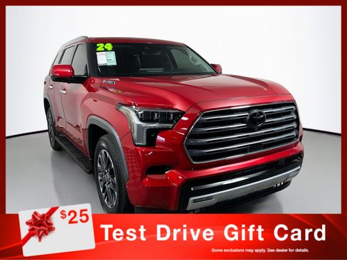 Used 2024 Toyota Sequoia Limited w/ Tow Technology Package AWD/4WD image 1