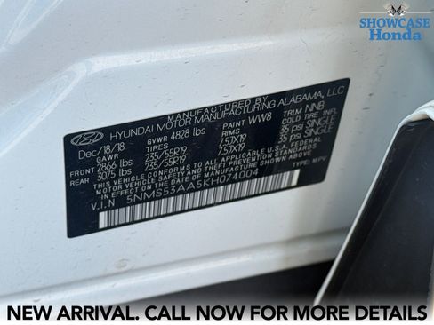 Used 2019 Hyundai Santa Fe Ultimate 2.0T w/ Cargo Package image 15