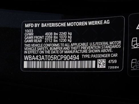 Certified 2024 BMW 430i xDrive Convertible w/ Convenience Package image 51