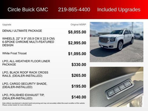 Used 2019 GMC Yukon Denali w/ Denali Ultimate Package AWD/4WD image 3