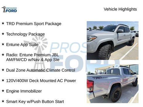 Used 2019 Toyota Tacoma TRD Sport w/ TRD Premium Sport Package RWD image 5