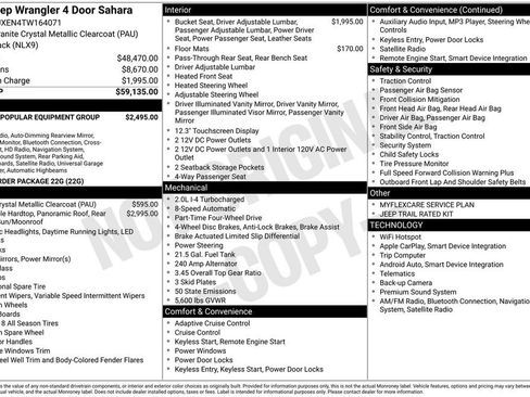 New 2026 Jeep Wrangler Sahara image 46
