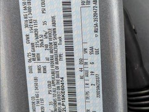 New 2025 Ford F150 STX w/ Equipment Group 200A image 17