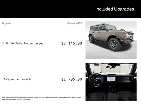 New 2025 Ford Bronco Badlands image 3