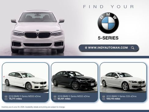 Used 2015 BMW 535i xDrive Sedan AWD/4WD image 17