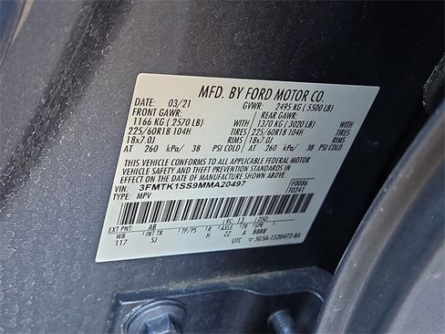 Used 2021 Ford Mustang Mach-E Select w/ Comfort/Technology Package image 24