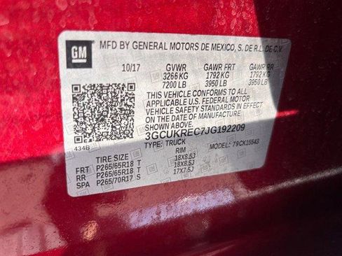 Used 2018 Chevrolet Silverado 1500 LT w/ Texas Edition AWD/4WD image 10