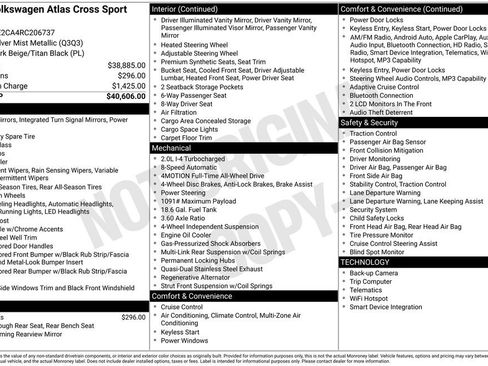 Used 2024 Volkswagen Atlas Cross Sport SE image 6
