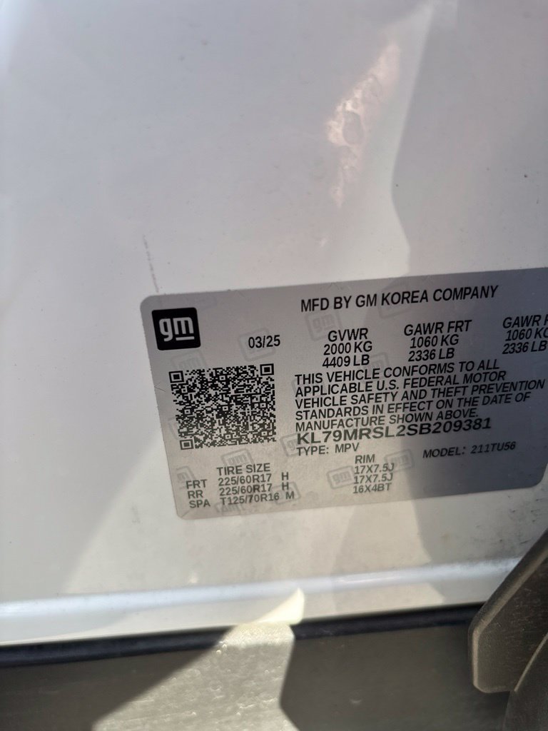 Used 2025 Chevrolet TrailBlazer LT AWD/4WD image 7