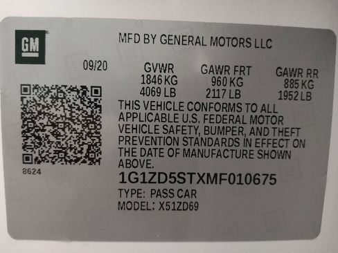 Used 2021 Chevrolet Malibu LT image 33