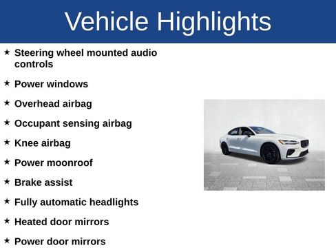 Certified 2024 Volvo S60 T8 Plus w/ Climate Package image 5