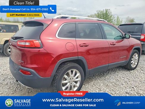 Used 2015 Jeep Cherokee Limited w/ Technology Group AWD/4WD image 4