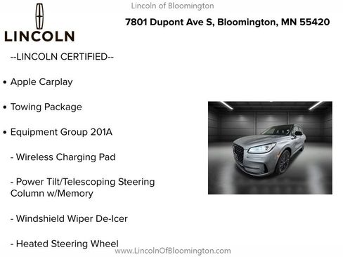 Certified 2023 Lincoln Corsair Reserve w/ Equipment Group 201A image 5