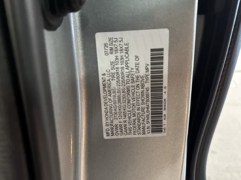 New 2026 Honda Odyssey EX-L image 27
