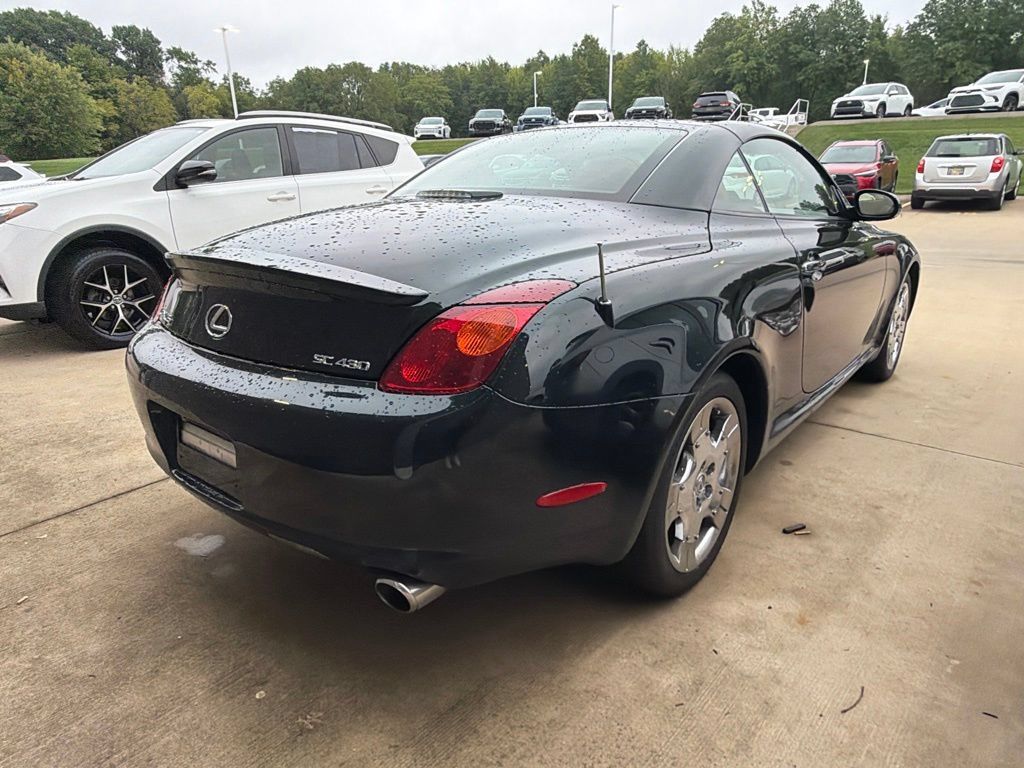 Used 2005 Lexus SC 430 Convertible w/ Preferred Accessory Pkg RWD image 4