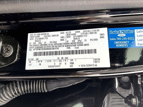 Used 2022 Ford F150 XLT w/ Equipment Group 302A High image 32