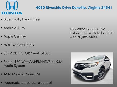 Used 2022 Honda CR-V EX-L image 12