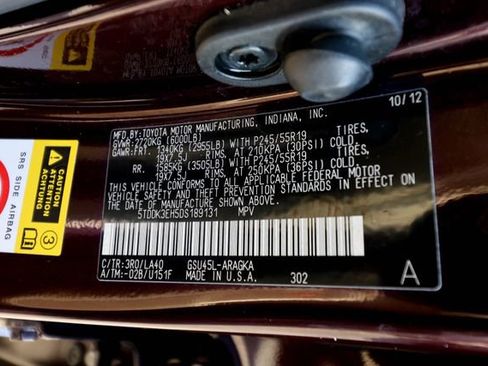 Used 2013 Toyota Highlander Limited image 86