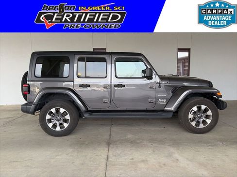 Used 2022 Jeep Wrangler Unlimited Sahara w/ Dual Top Group image 1