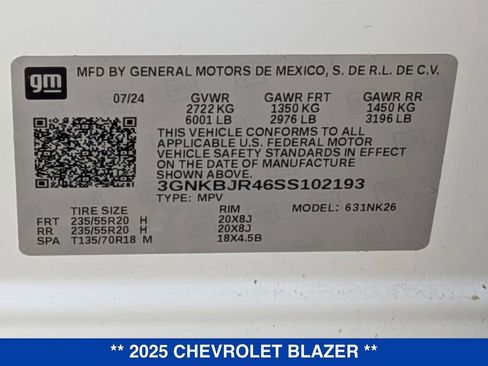 New 2025 Chevrolet Blazer LT w/ Sound & Technology Package image 41