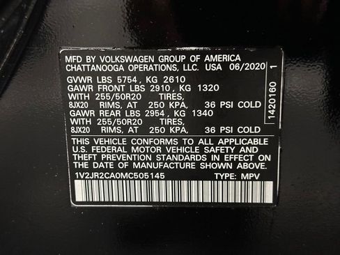 Used 2021 Volkswagen Atlas SE FWD image 35