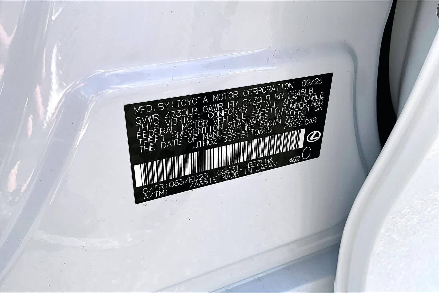 New 2026 Lexus IS 350 F Sport RWD image 17