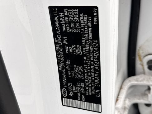 Used 2023 Hyundai Tucson SEL w/ Convenience Package AWD/4WD image 11