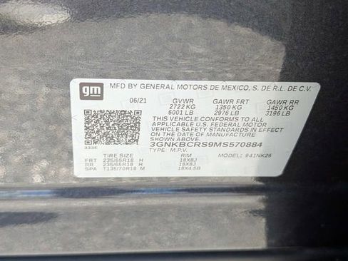 Used 2021 Chevrolet Blazer LT w/ LPO, Floor Liner Package FWD image 23